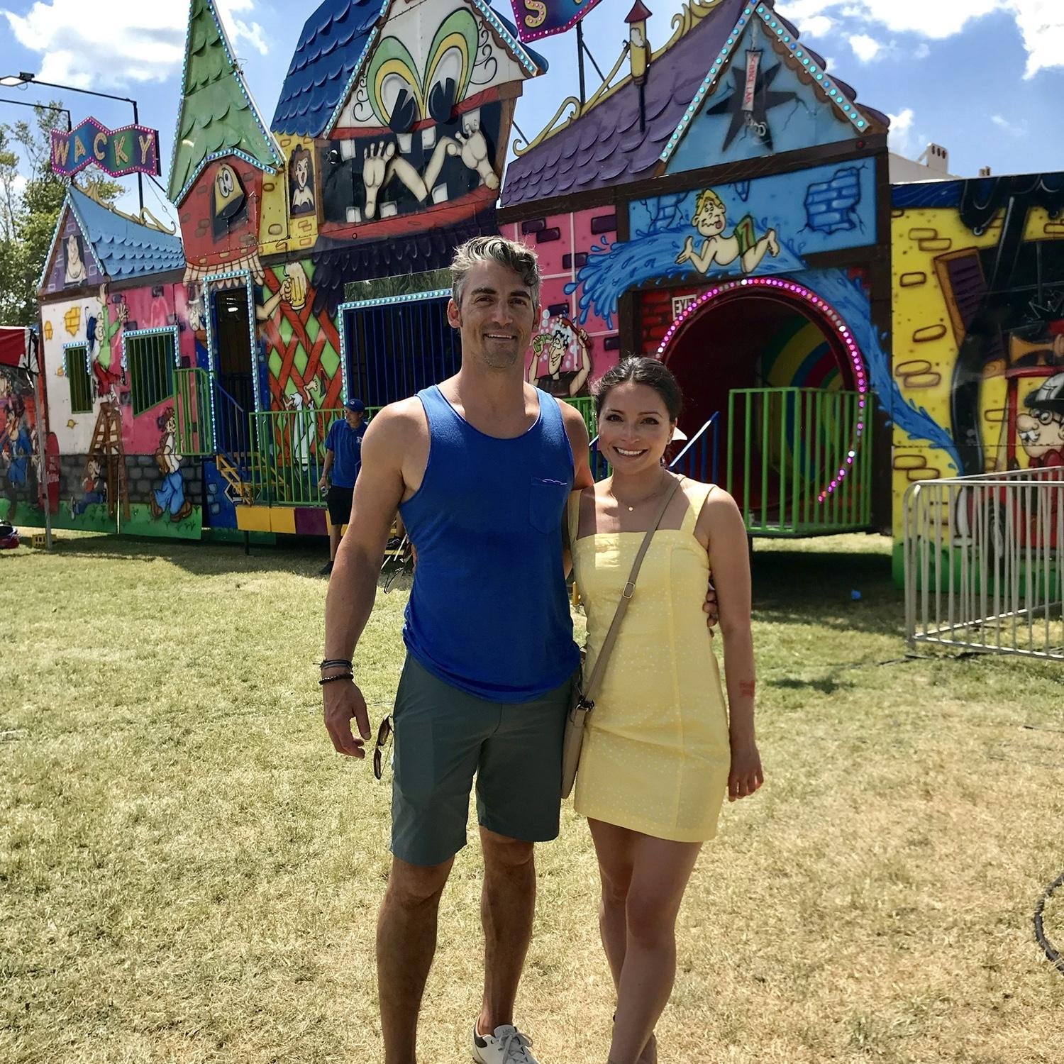 The county fair in Crystal's hometown, known as the largest county fair in Ohio