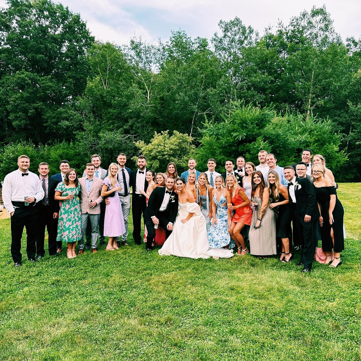 Journeyed all the way to Maine to find each other at Reese & MK’s wedding! S/O the Sobols!
