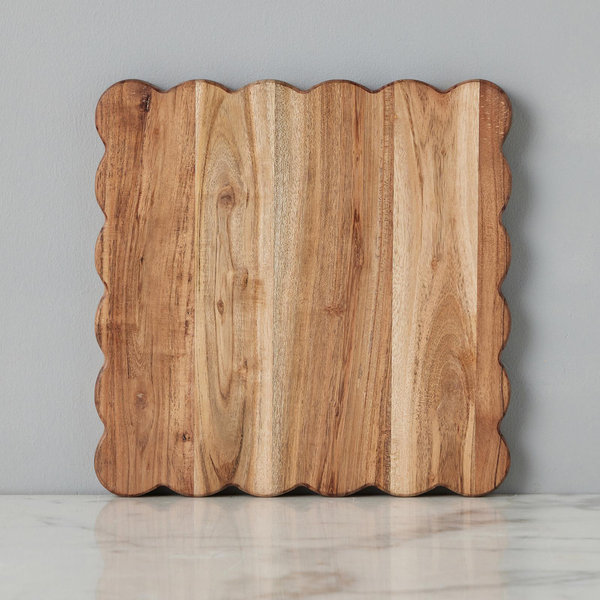 EtuHome Scalloped Square Cutting Board - Thumbnail 4