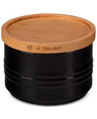 Le Creuset - 12-Oz. Canister with Wood Lid