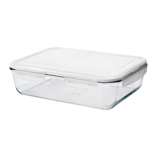 FÖRTROLIG				Food container, clear glass