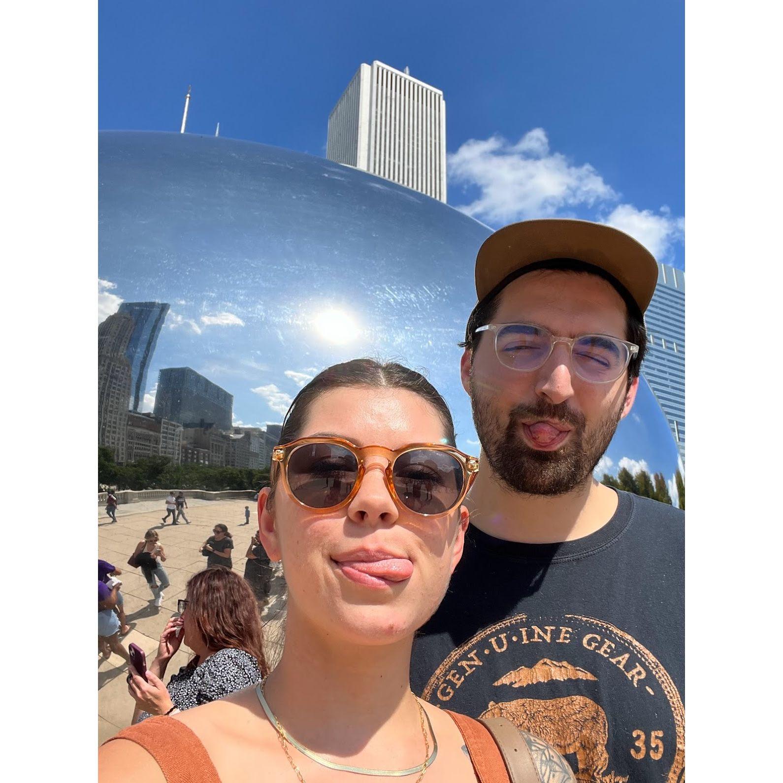 Bean at the bean.