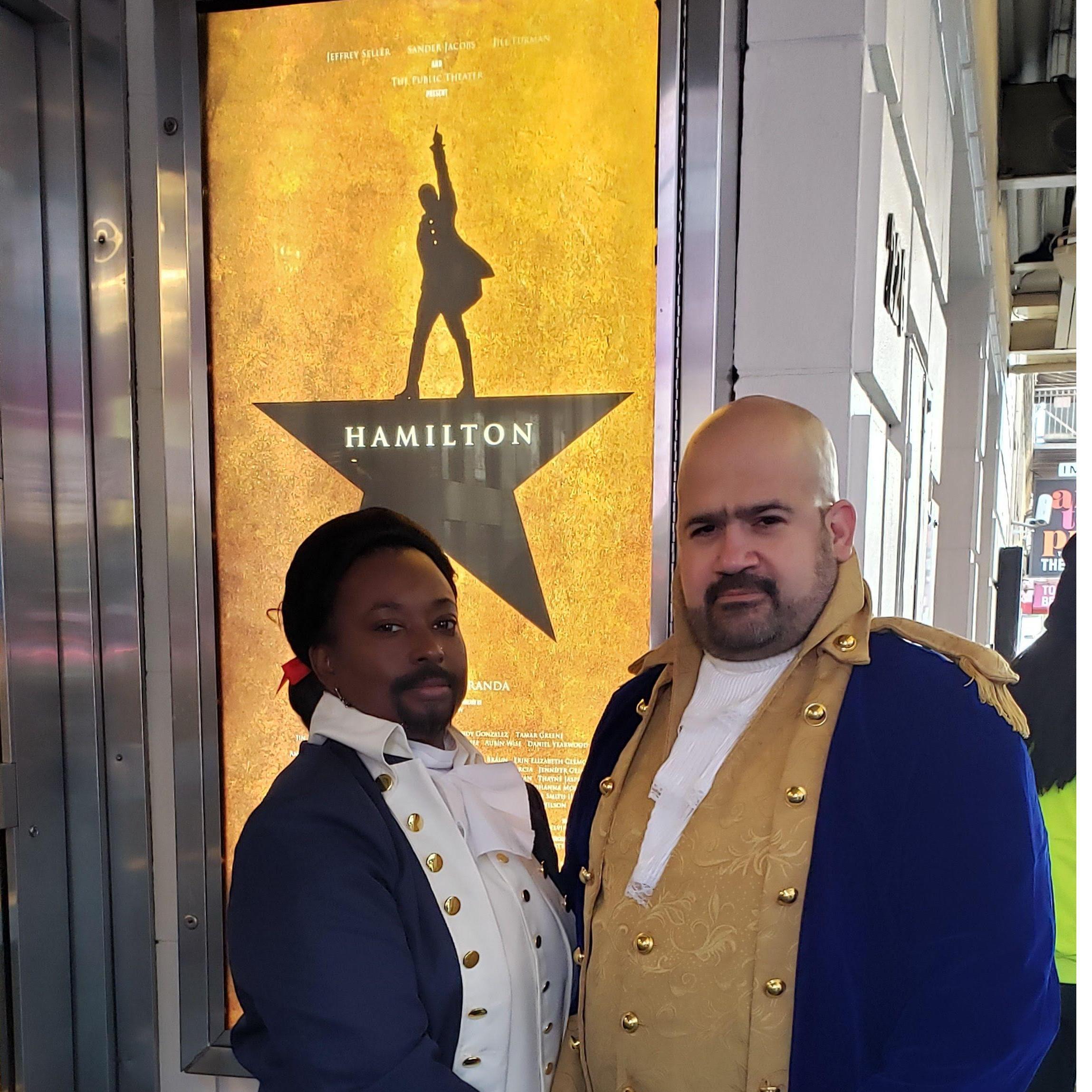 The couple that Cosplay together, stays together-Hamilton 2021