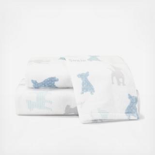 Augie And Friends 3-Piece Towel Set