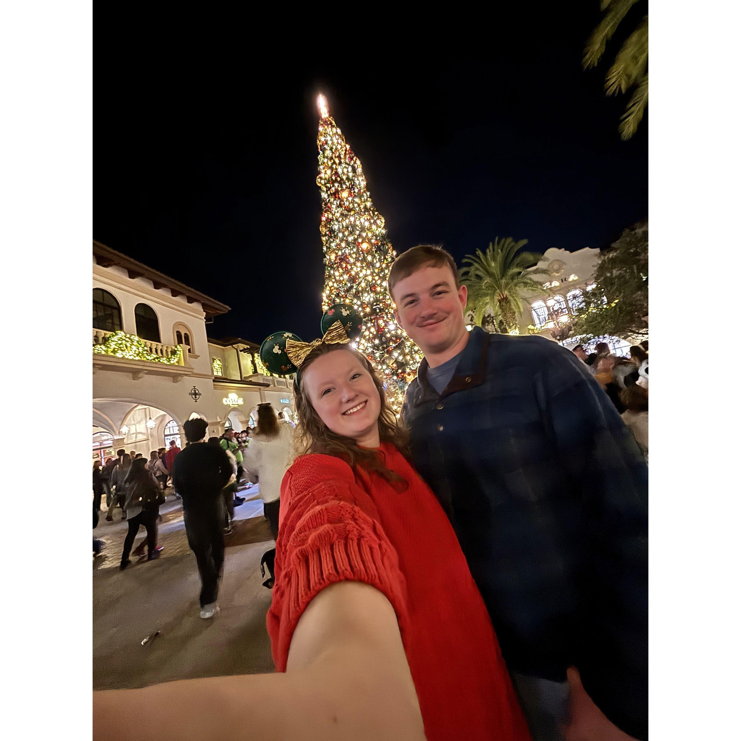 The night we got engaged!