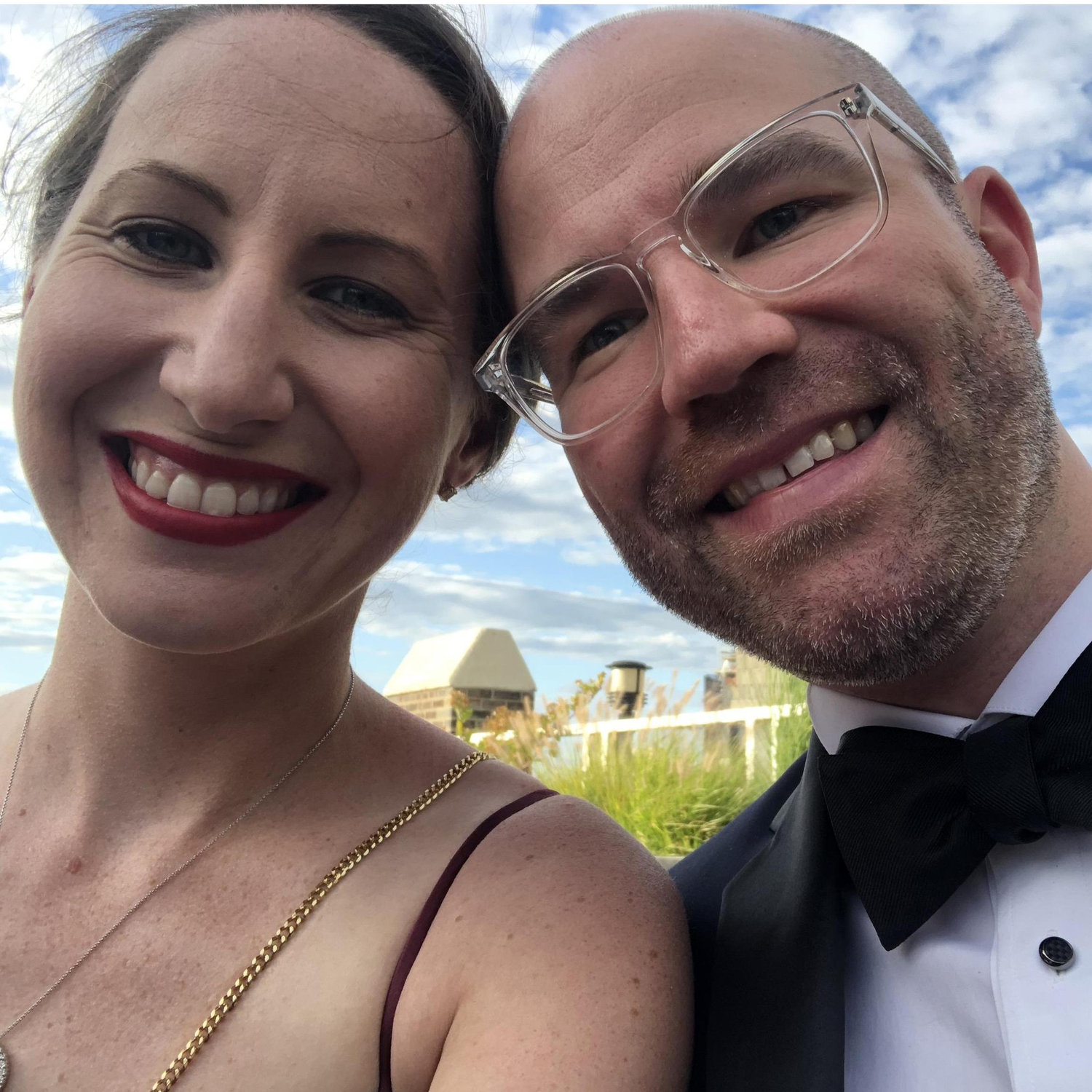 For a good time, dress like this at our wedding. You can also dress slightly more casually than this, and still have a good time