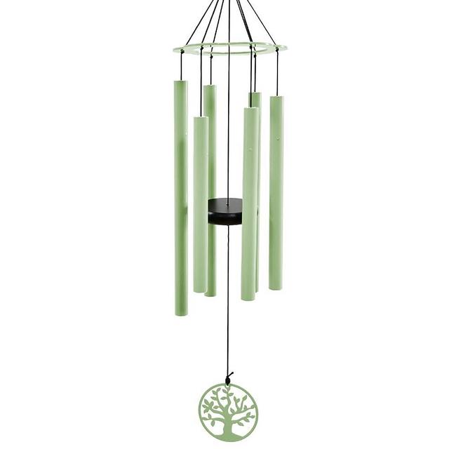Wind Chimes Outdoor Deep Tone - 30inch Large Sympathy Memorial Wind Chimes 6 Metal Perfect Tuned Tubes Large Wind Chimes for Outside Clearance for Garden,Yard,Patio and Lawn