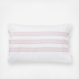 Marley Ticking Throw Pillow