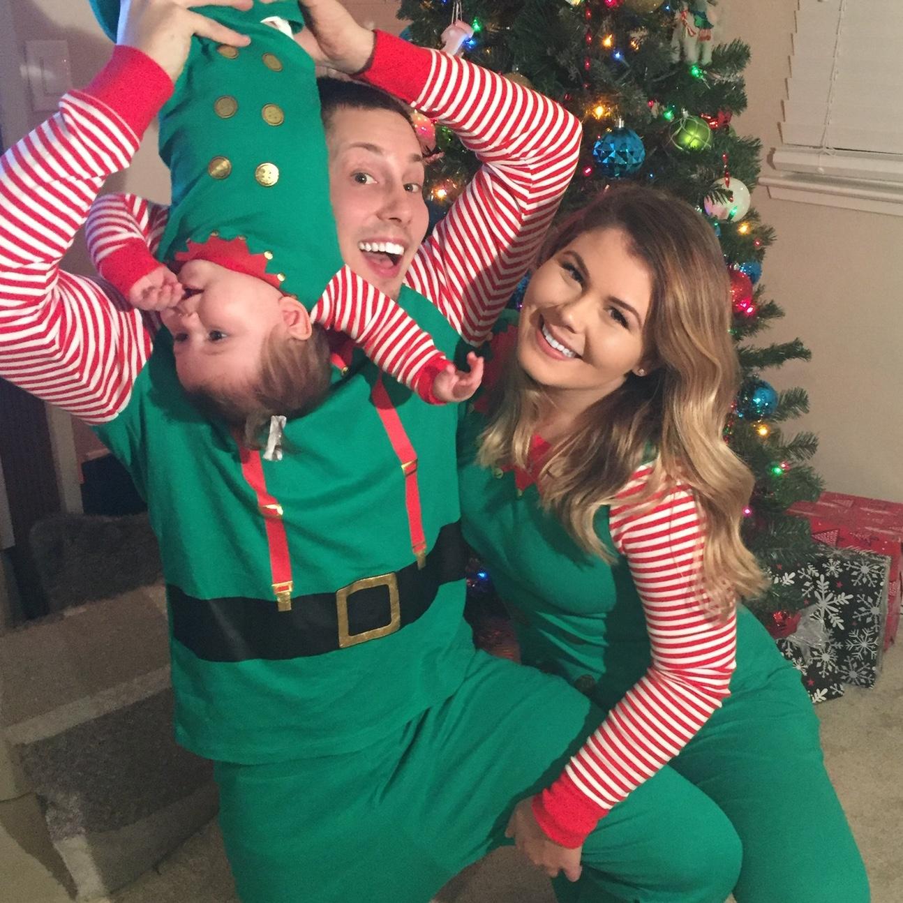 First Christmas as a party of three!