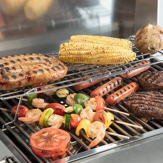 Adjustable Grill Warming Rack