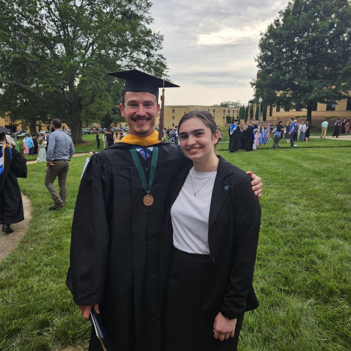 He graduated