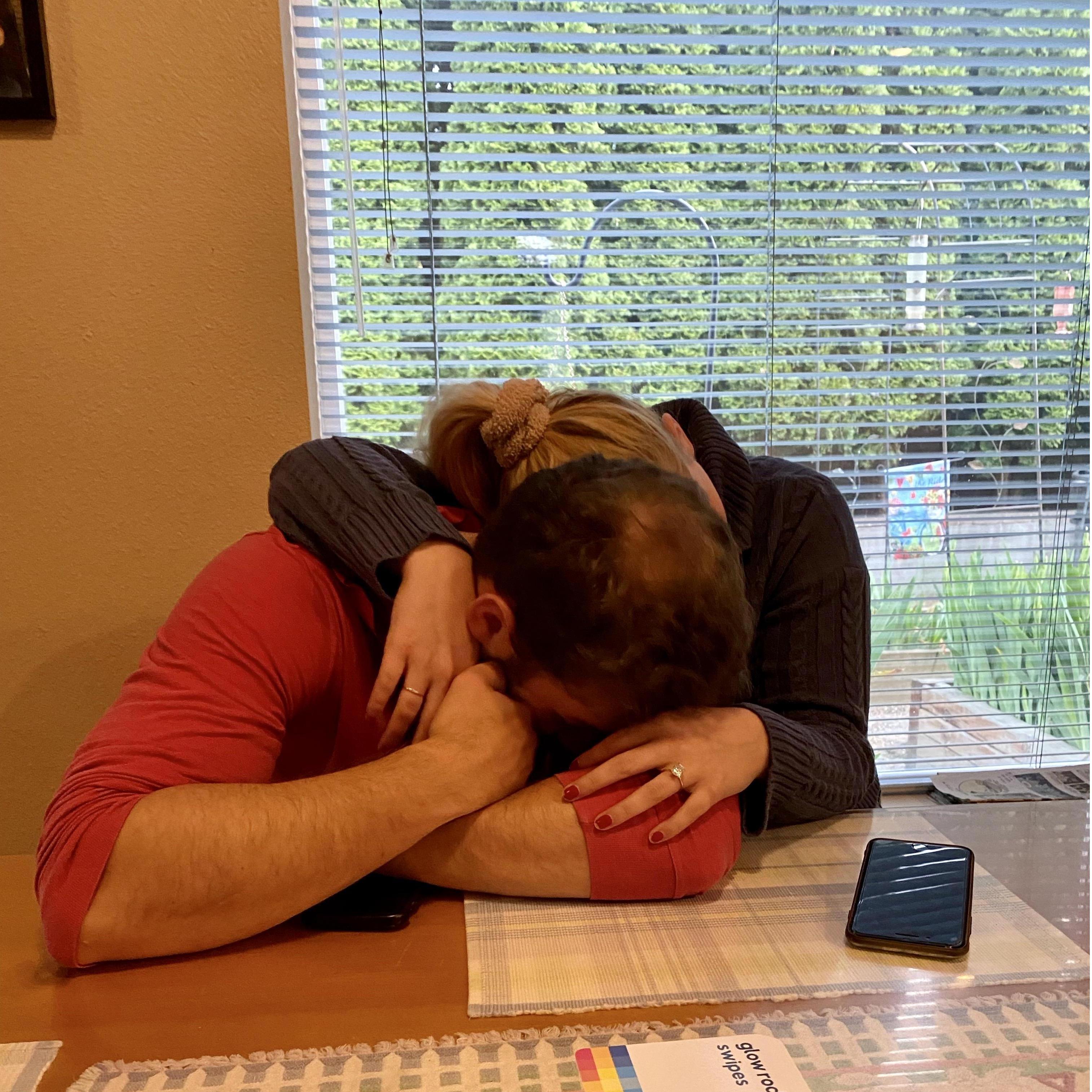 A typical family game night