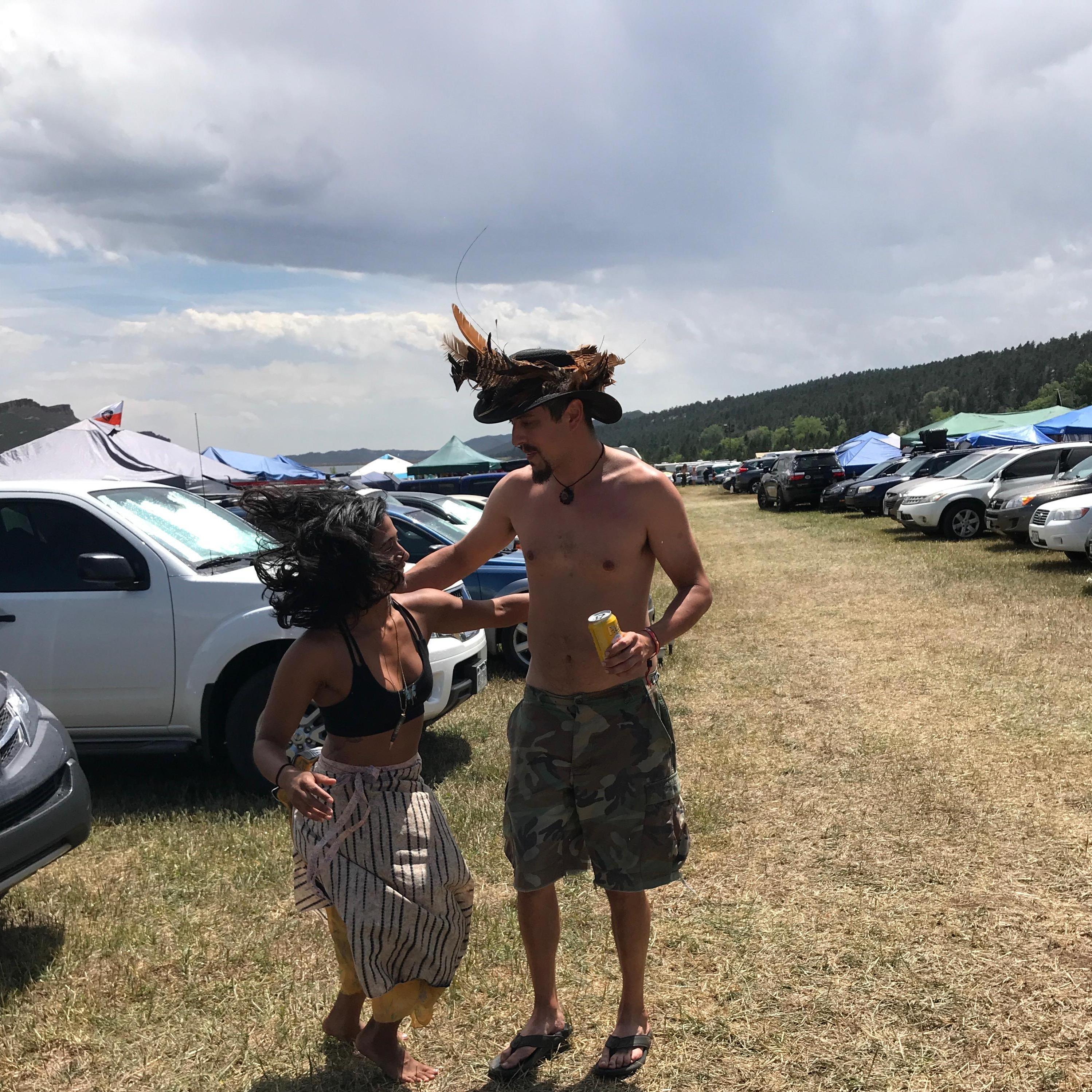 Arise Festival, 2018. She has the best hair!