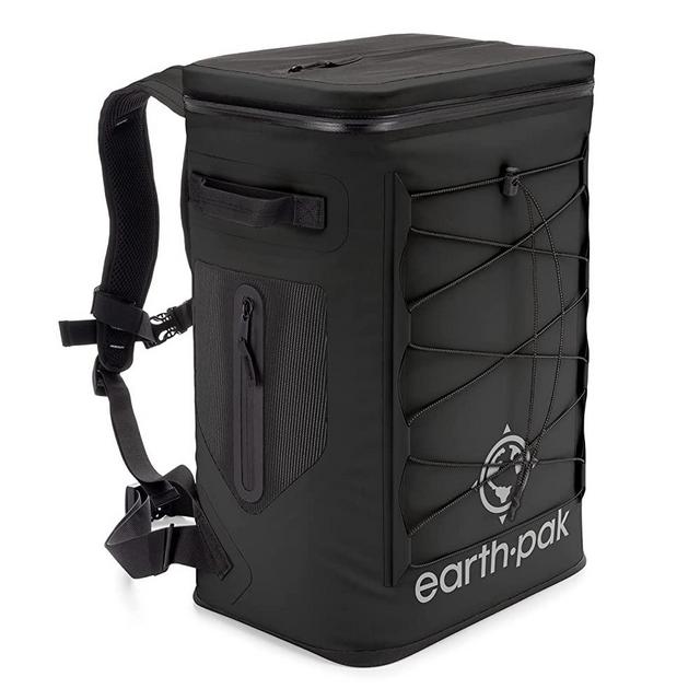 Insulated Backpack Cooler Holds 35 Cans for 72 Hours - Perfect Lunch or Drink Bag for Camping, Hiking, Fishing, Kayaking, Sports, or The Beach - 100% Waterproof Heavy Duty Construction by Earth Pak
