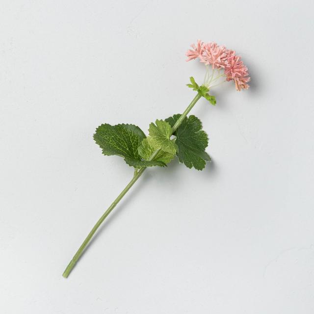 7" Faux Pink Herb Flower Stem - Hearth & Hand™ with Magnolia