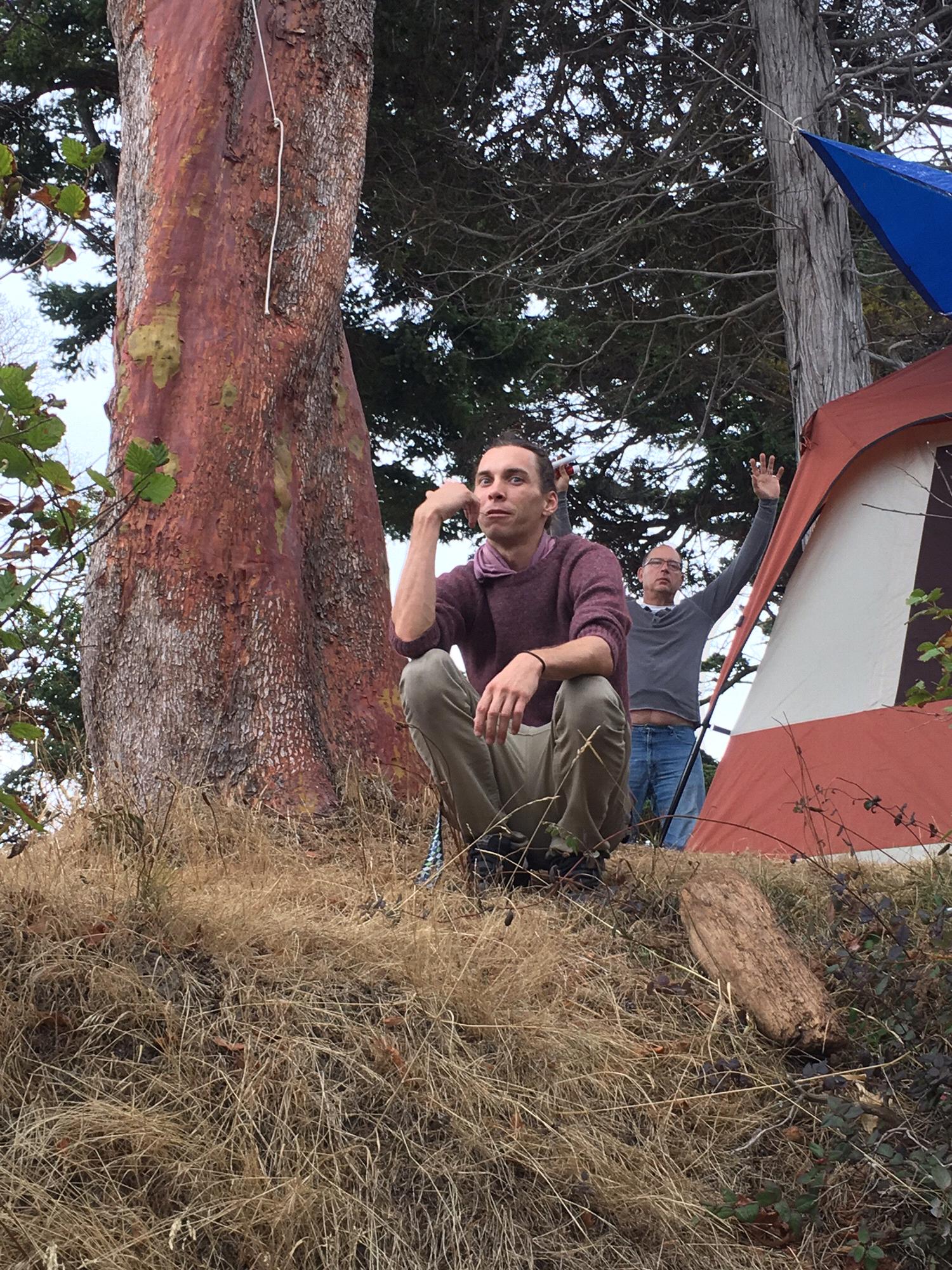 Seth and Andy at Sucia Island, September 2016