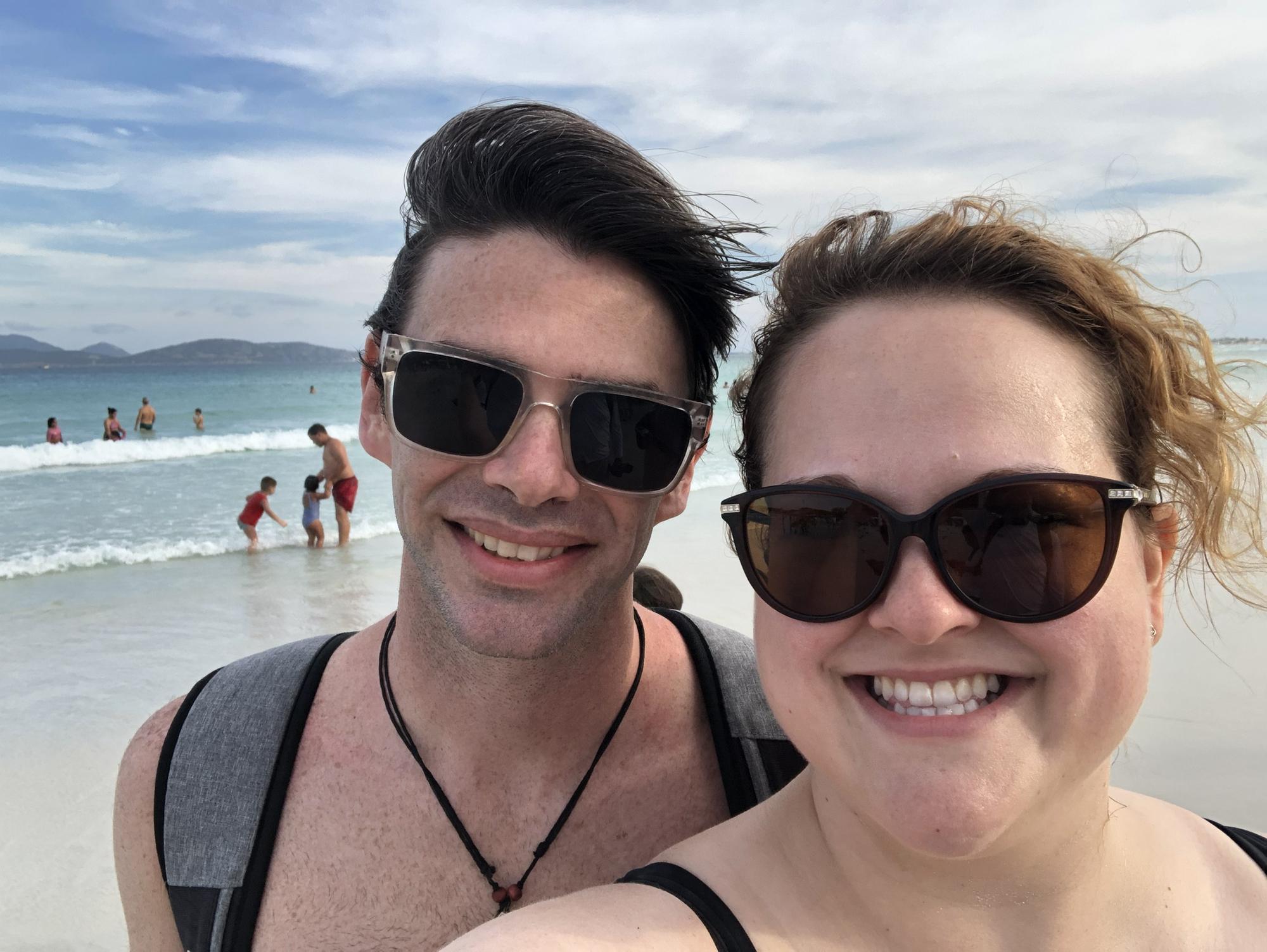 Traveling to Brazil for ministry back in 2019...if there's a beach, you know we're gonna stop by!