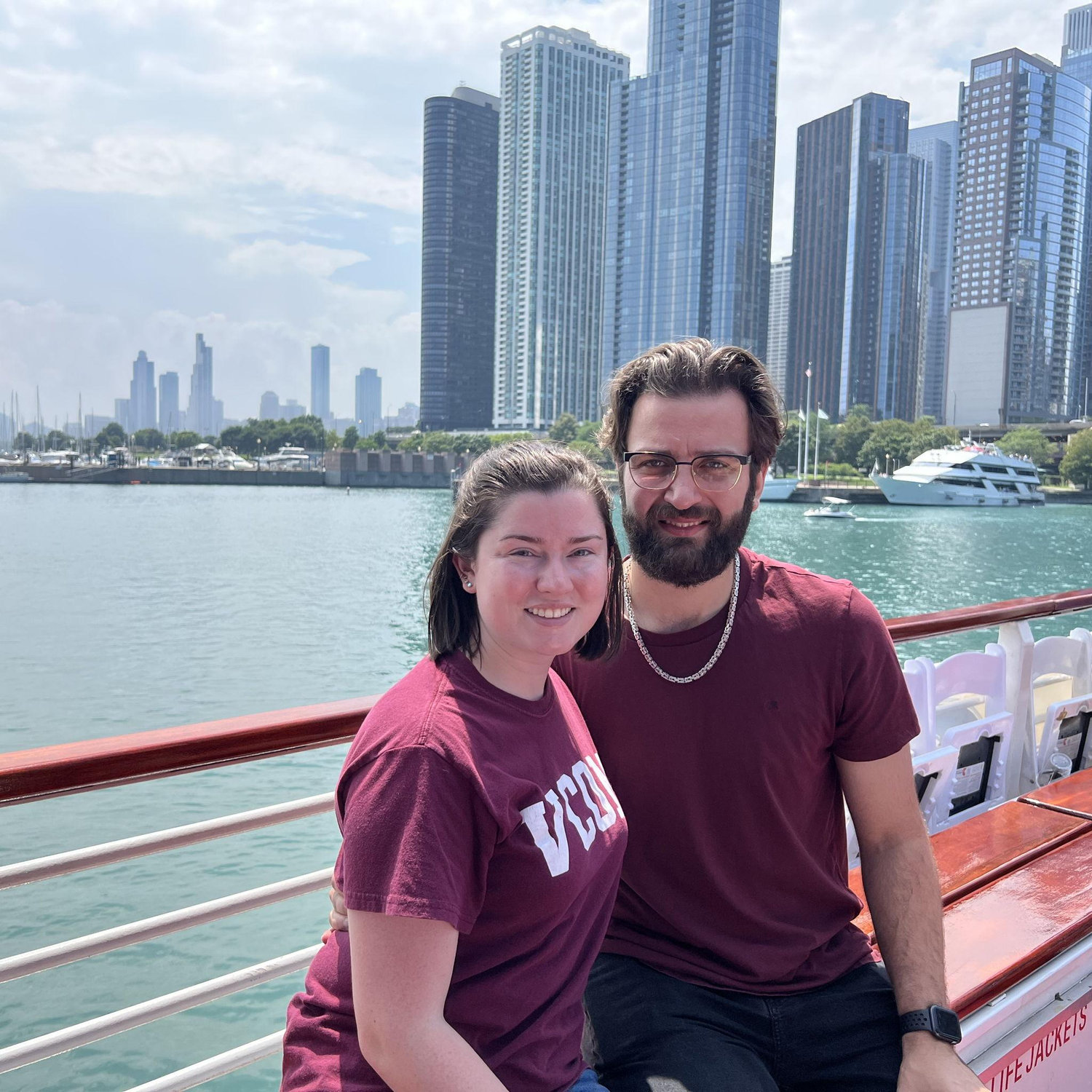 Architecture boat tour in Chicago - one of our favorite activities in the city!