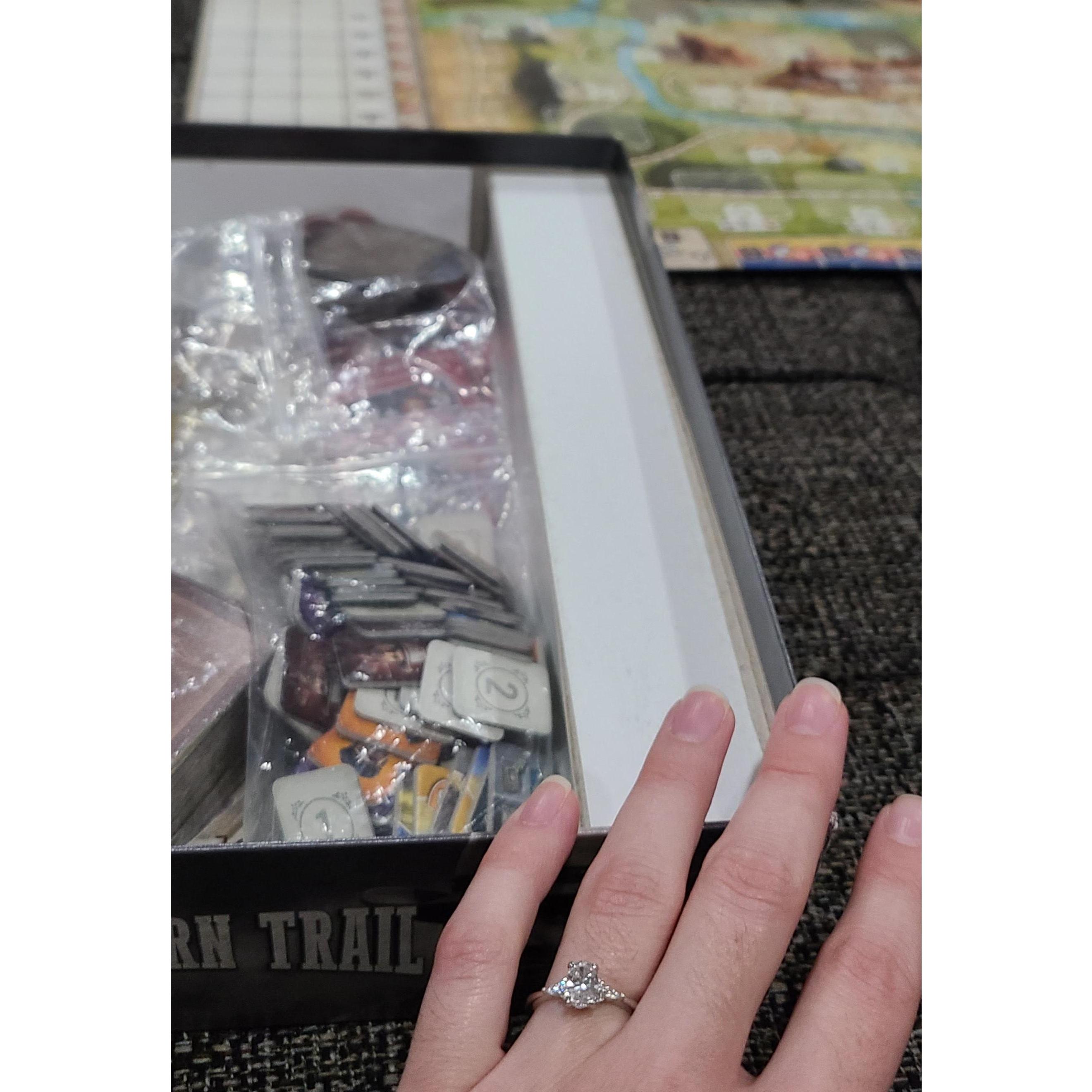 The ring with the game it was hidden in!