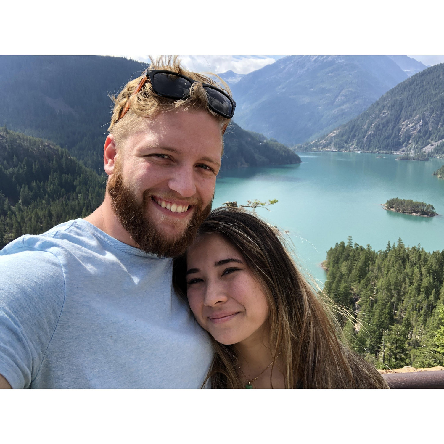 The first time we went to Diablo lake together, 2018. Braden decided to Propose 2 years later on the shore of this same lake <3