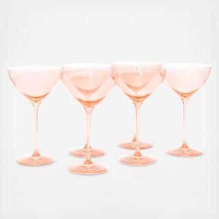 Estelle Martini Glass, Set of 6