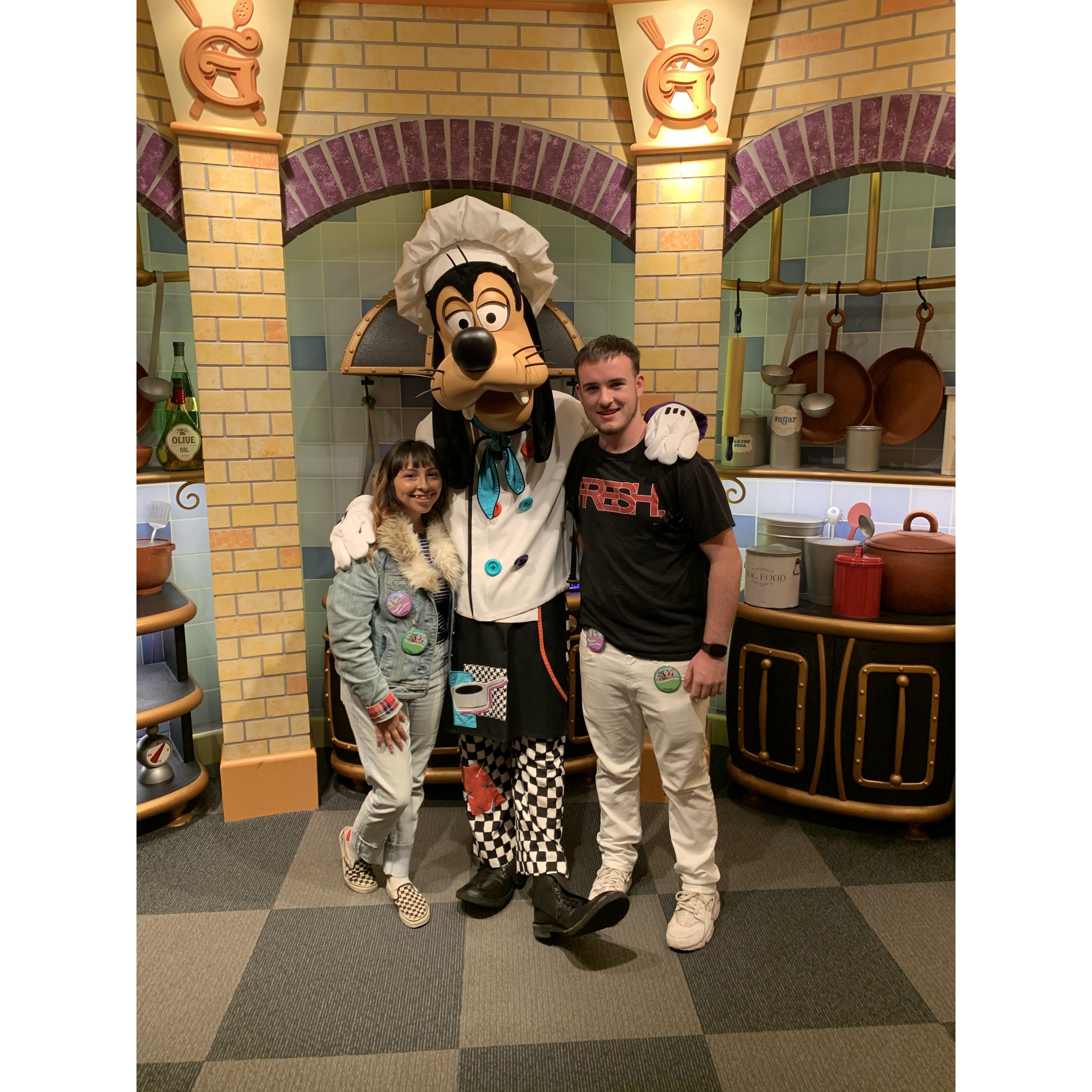 Surprise Disneyland trip for our one year anniversary