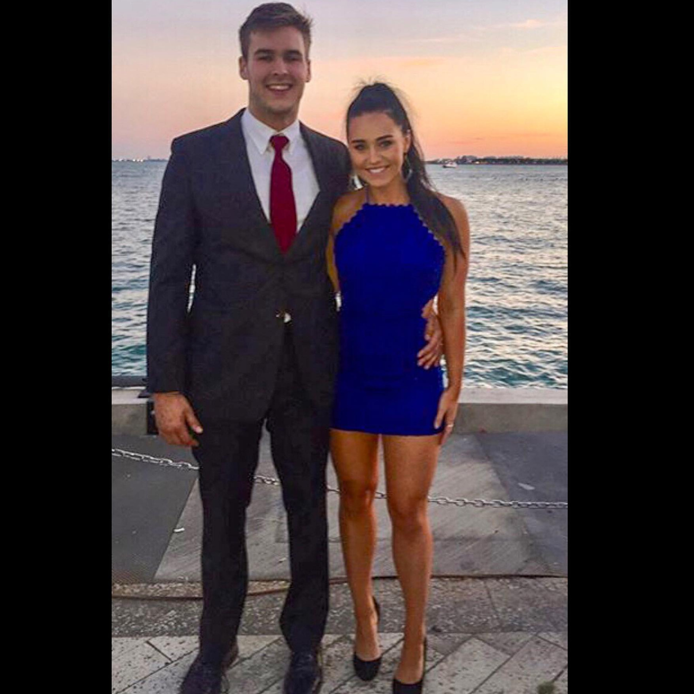 Carson and Melissa in Chicago in 2017 for Fiji's formal weekend!