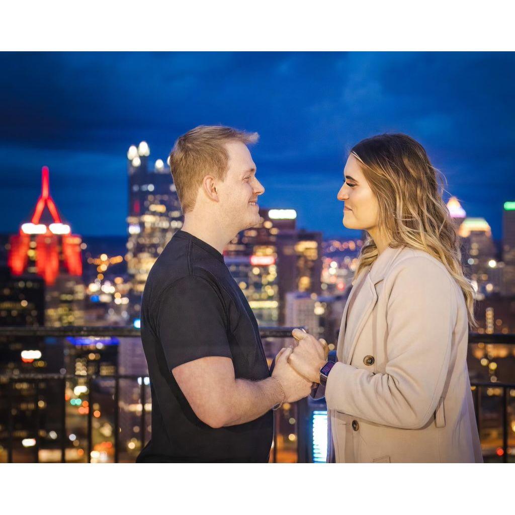 Right when Tyler proposed!