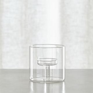 Elsa Glass Tea Light Candle Holder