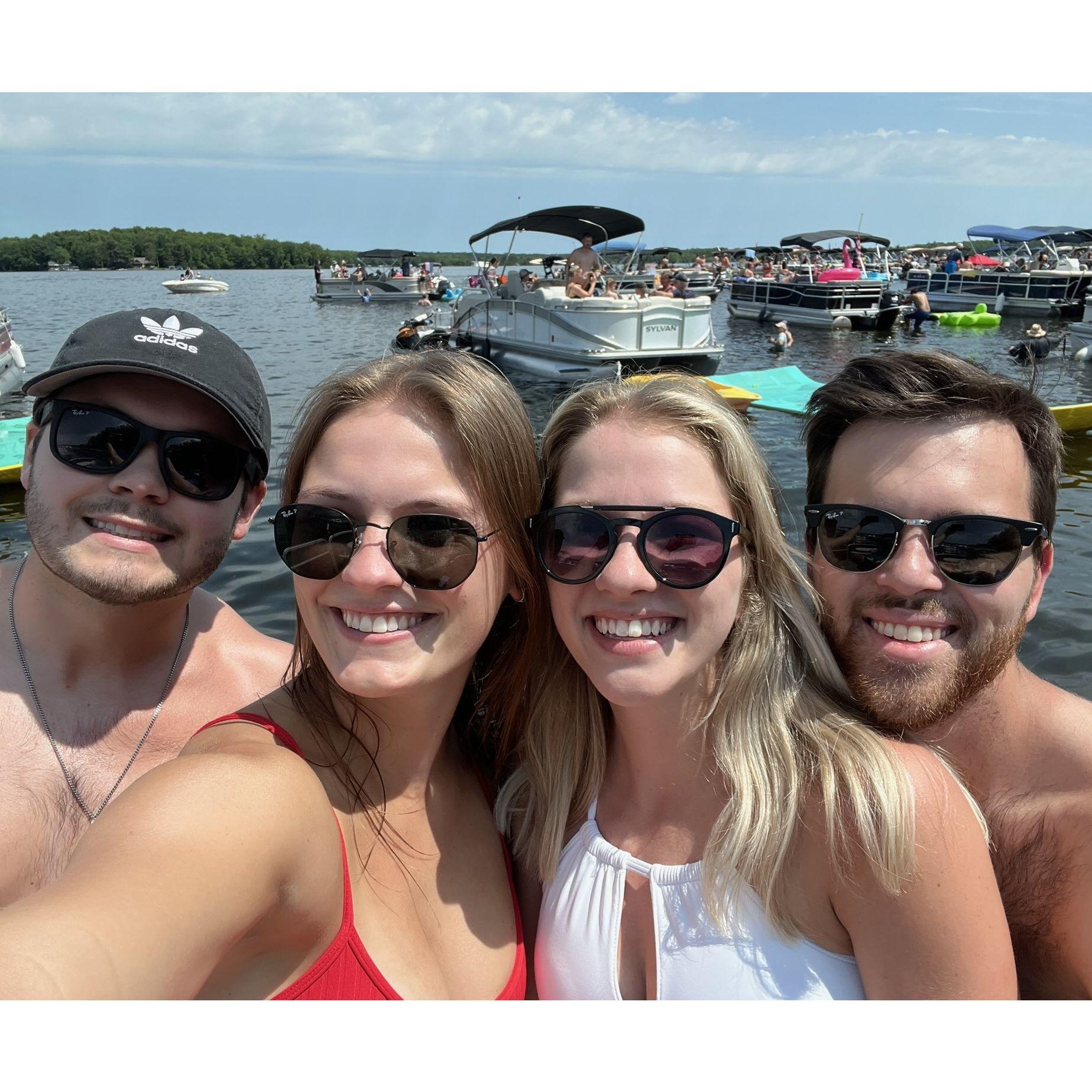 bay lake party pic, of course!