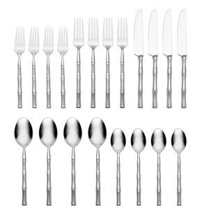 Bamboo 20 Piece Flatware Set