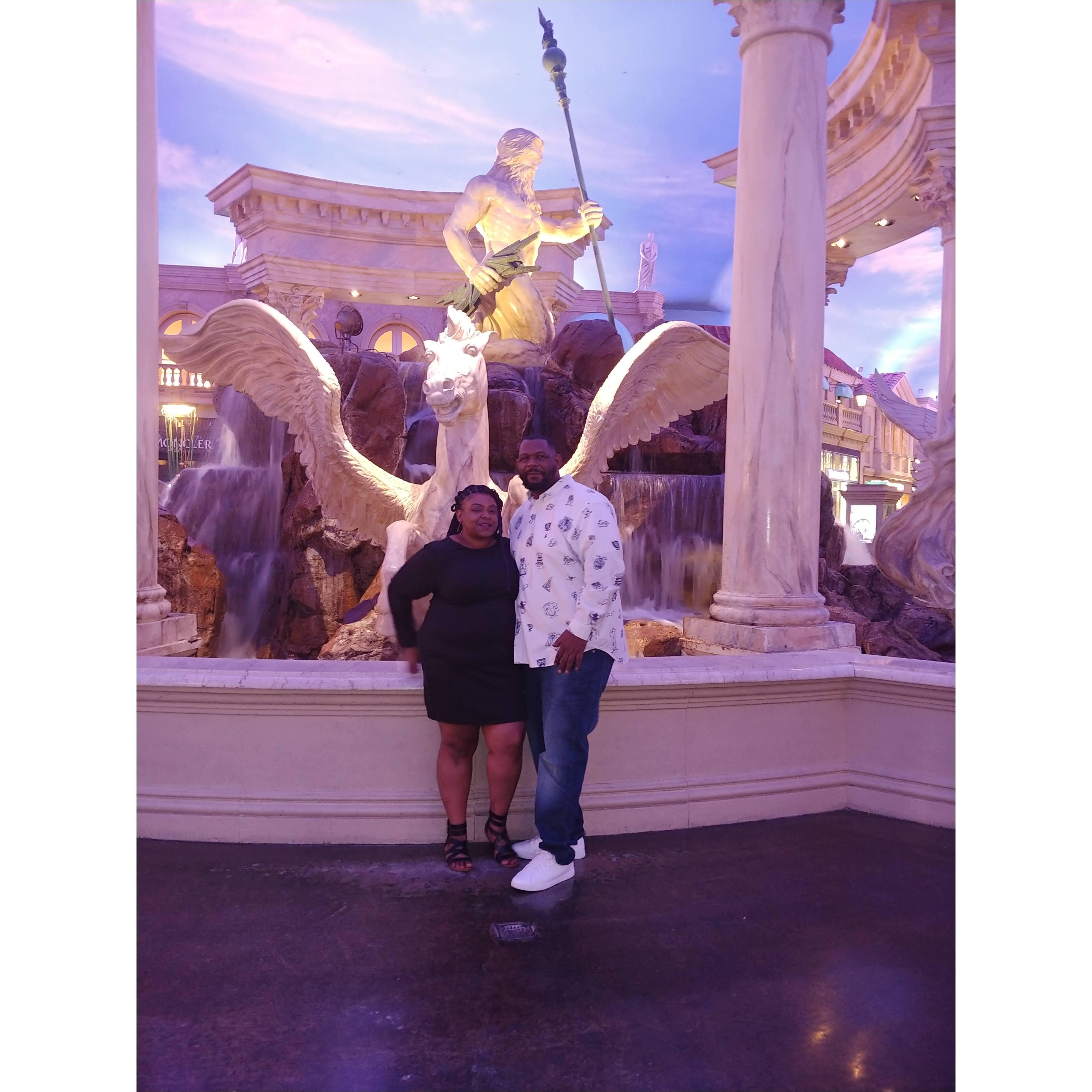 Sharing our love for Vegas together.