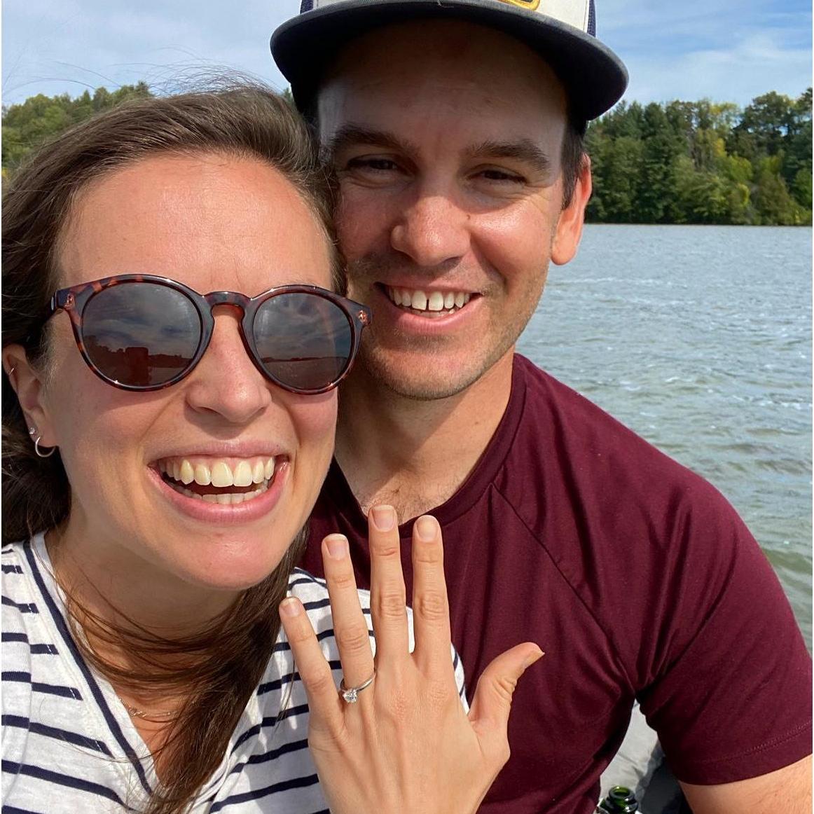 Lindz said yes! Thank goodness because that would have been a very long and awkward canoe ride back.