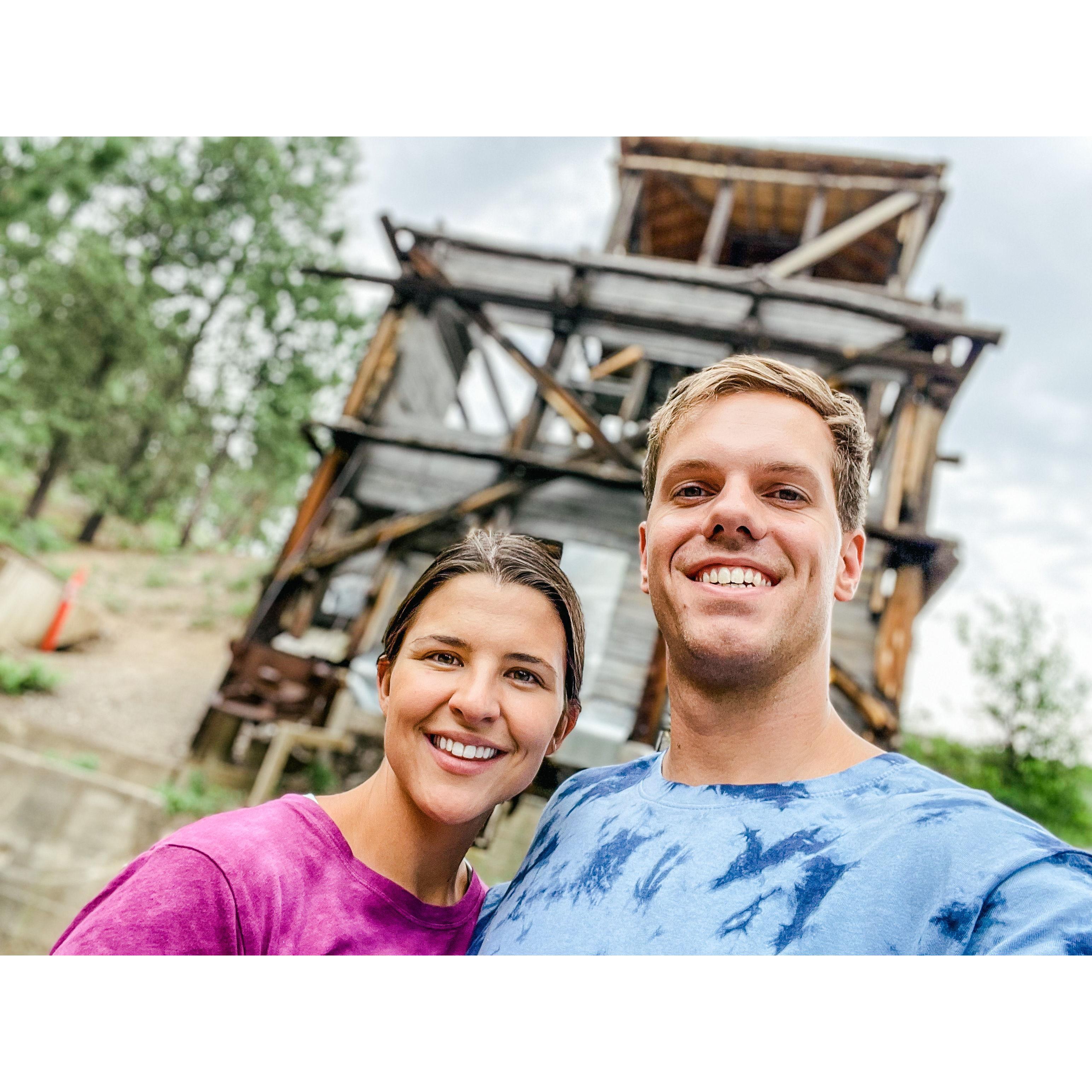 Our first trip to South Dakota together.