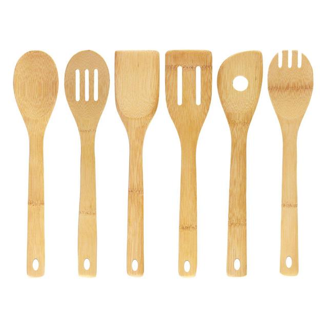 Simply Essential™ 6-Piece Bamboo Utensil Set