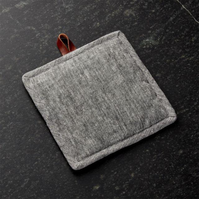 CHAMBRAY GREY POT HOLDER