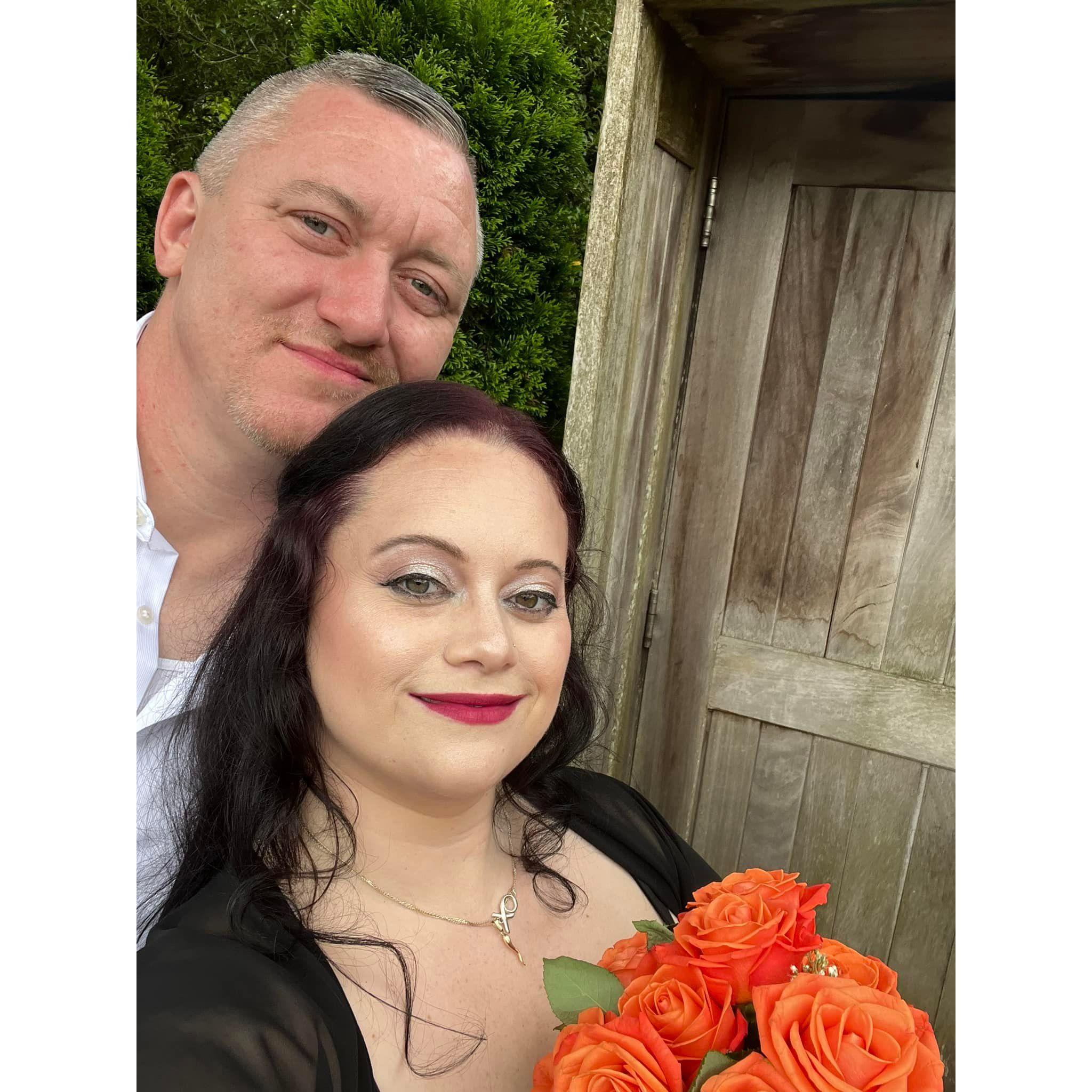 Preview of the engagement photos ๐