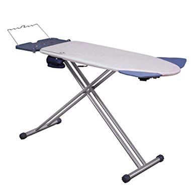 Mabel Home Extra-Wide ironing Pro Board with Shoulder Wing Folding, 8 Feature, with + Extra Cover