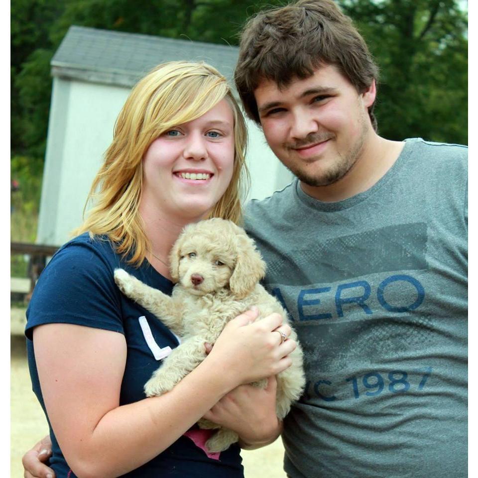 The day after we got our little pup.