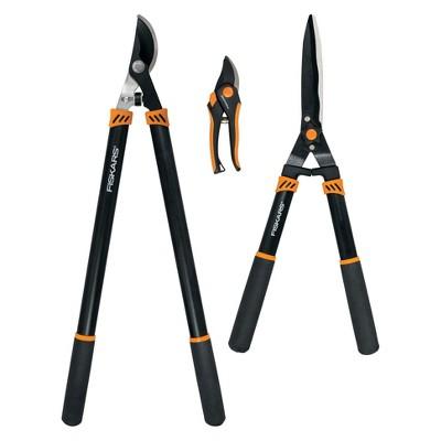 Fiskars® 3pc Tree & Shrub Care Set