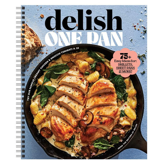 Delish One Pan - A Delicious and Easy Way to Plan Meals in a Skillet, on a Sheet pan, and More!…