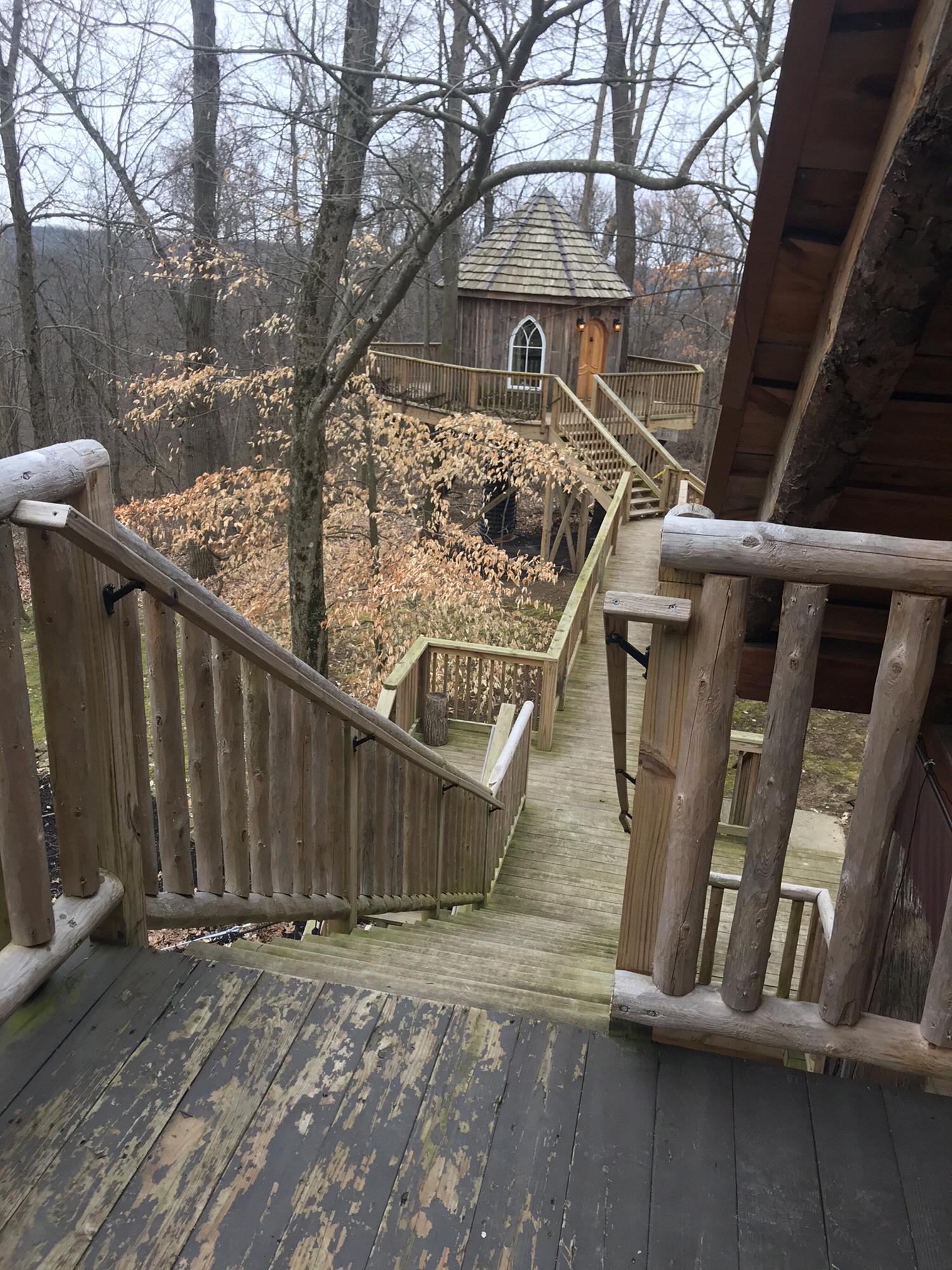 Treehouse is attached to the venue