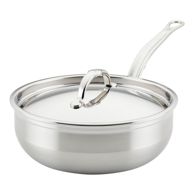 ProBond® Forged 3.5-Quart Professional Clad Stainless Steel Essential Pan with TITUM Nonstick