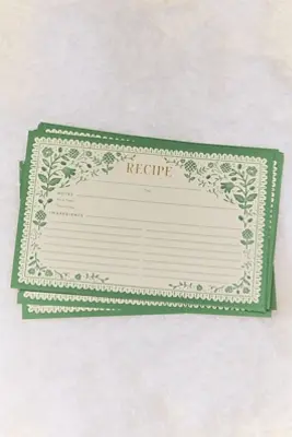 Rifle Paper Co. Artichoke Recipe Cards