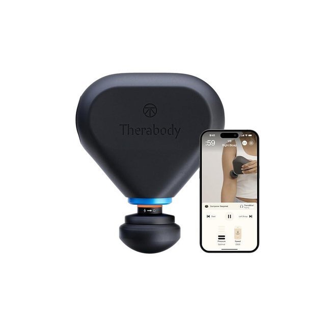TheraGun Mini Plus Massage Gun by Therabody - Portable Massage Enhanced with Heat – Travel Essential for Faster Recovery On The Go