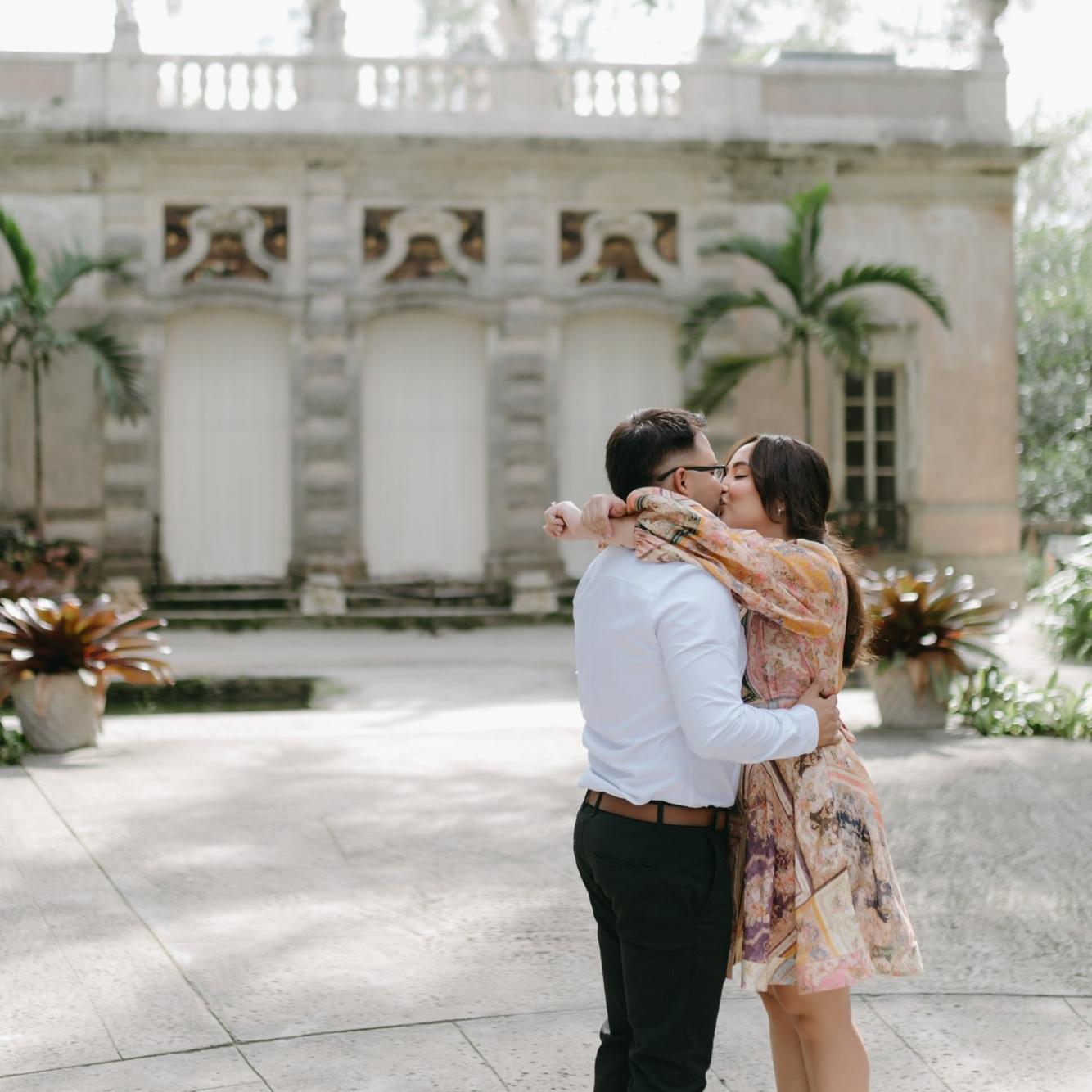 Some of our beautiful engagement pictures at Vizcaya.