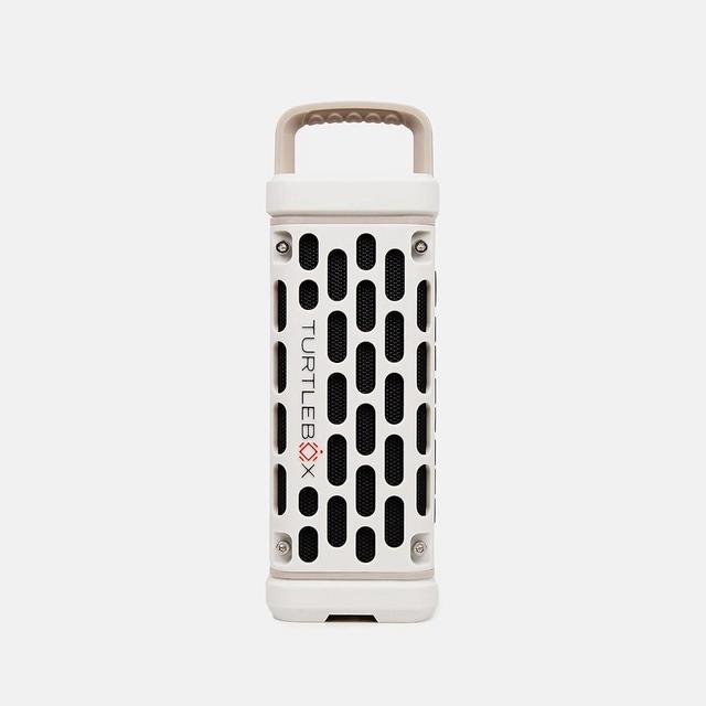 Turtlebox Ranger: Loud! Outdoor Portable Bluetooth 5.4 Speaker | Rugged, Waterproof, Ultra-Portable | Plays to 105db, Deep Bass, Shockproof, Unlimited Pairing for Full Stereo Experience, Ivory