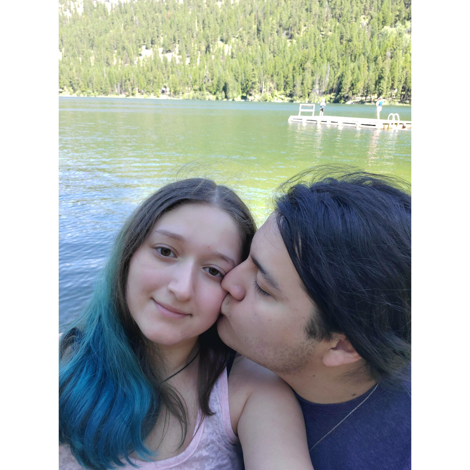Smooches by Lake Bonaparte, Summer 2020