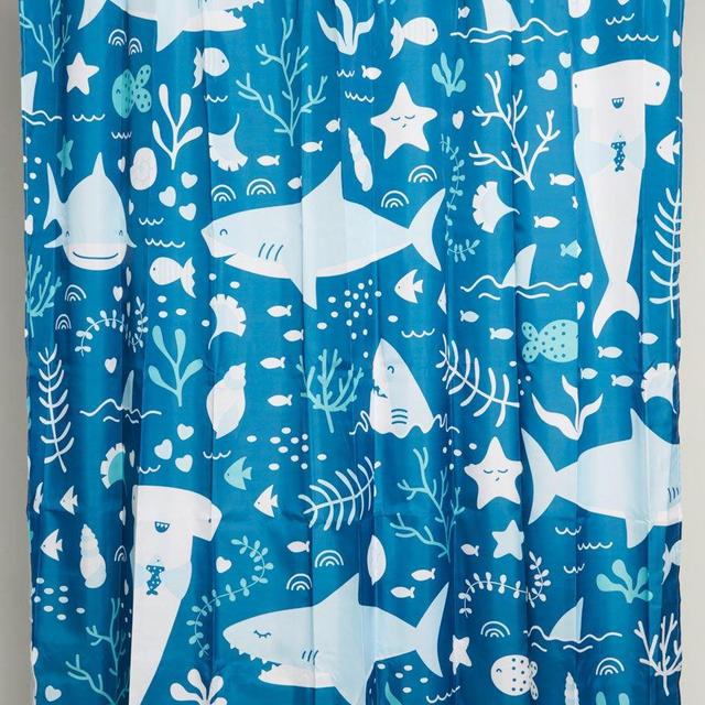Shark Wit Shower Curtain