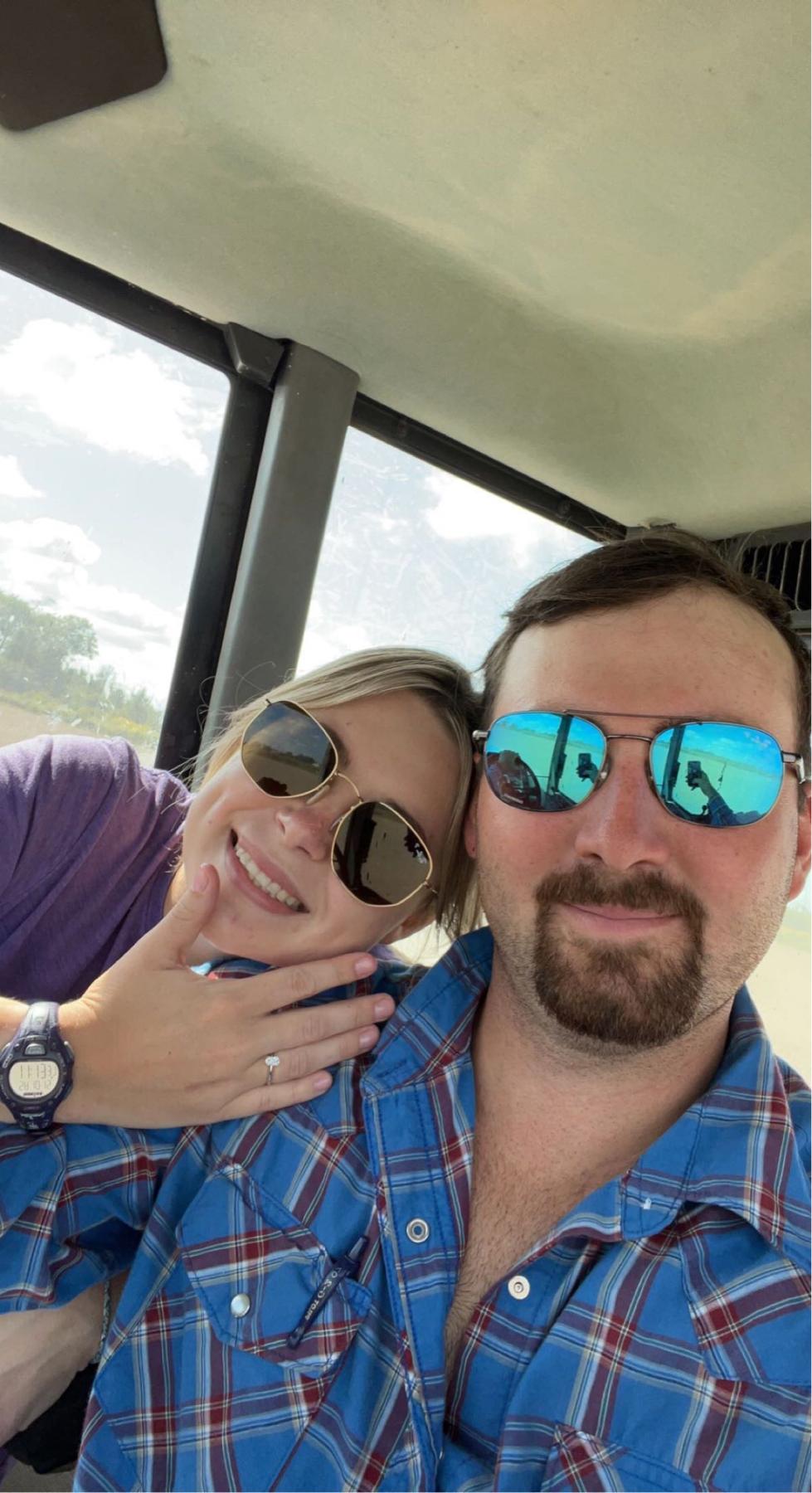 No days off, plowing the day after Brady put a Ring on it!